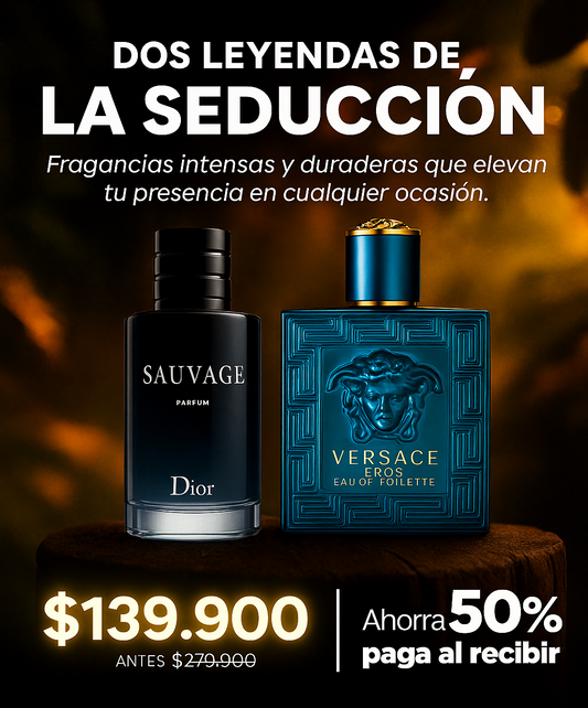 Super combo Eros - Sauvage 50%